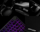 Sony Inzone spelutrustning inklusive H9 II headset, E9 in-ear monitorer, KBD H75 tangentbord, Mouse-A spelmus och en musmatta. (Bildkälla: PRnewswire)