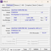 CPU-Z moderkort