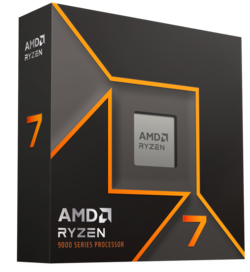 AMD Ryzen 7 9700X. Granskningsenhet med tillstånd av AMD India