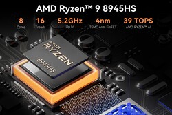 AMD Ryzen 9 8945HS (Källa: Geekom)