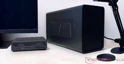 Minisforum MS-01 med Razer Core X och en Nvidia GeForce RTX 3060 Ti