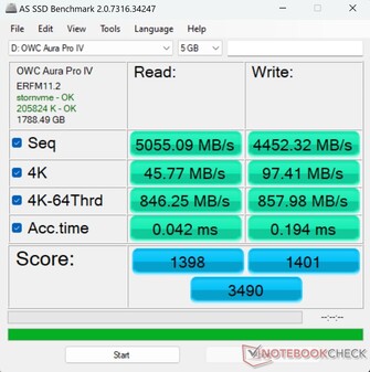 Läs-/skrivtest 5 GB