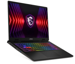 MSI Sword 16 HX B14VGKG. Granskningsenhet med tillstånd av MSI India.