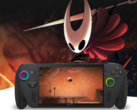 Reklambilder som visar Xbox ROG Ally X som kör Hollow Knight: Silksong (bildkälla: Xbox)