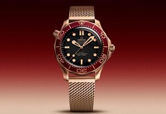 Omega Seamaster Diver 300M Bronze gold and Burgundy Edition har lanserats i USA (Bildkälla: Omega)