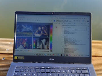 Acer Chromebook Plus CB514 för utomhusbruk