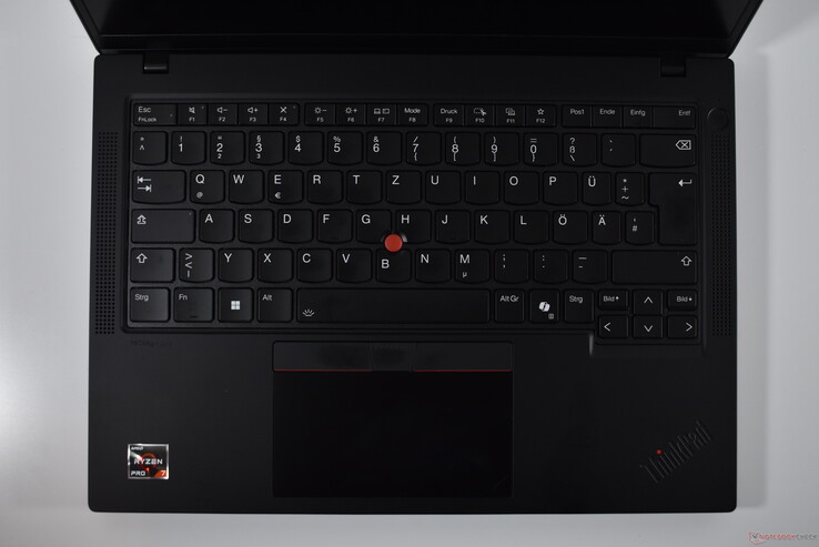 Lenovo ThinkPad T14 Gen 5 AMD: tangentbordsområde