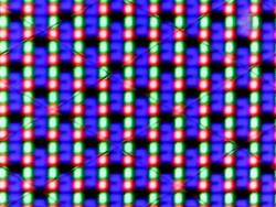 Sub-pixel matris