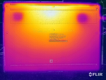 Stresstest för yttemperatur (botten)