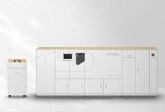 Maskinerna Epson PaperLab Q-5000 och Q-40 återvinner begagnat papper till nytt papper. (Bildkälla: Epson Japan)