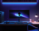 Alienware AW3225DM har en böjd QHD-panel med 180 Hz uppdateringsfrekvens (Bildkälla: Dell)