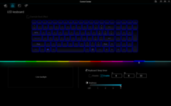 Inställningar för RGB-tangentbord